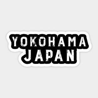 YOKOHAMA JAPAN Sticker